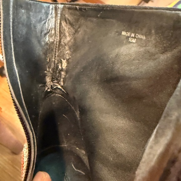 Rebecca Minkoff Floral Embroidered Ankle Boots Size 10 - Picture 12 of 12